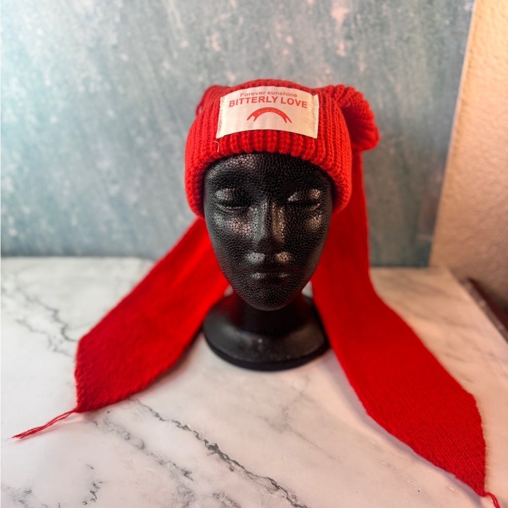 Red Kids Winter Hat